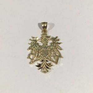14k Yellow Gold Eagle 🦅 Pendant Charm